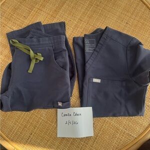 Figs Quiet Navy Set